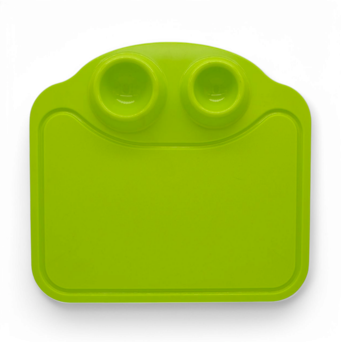 Frühstücksbrettchen oval - 4er Set mit Saftrille und Eierbecher