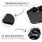 Frühstücksbrettchen rechteckig - 4er Set mit Saftrille und Eierbecher
